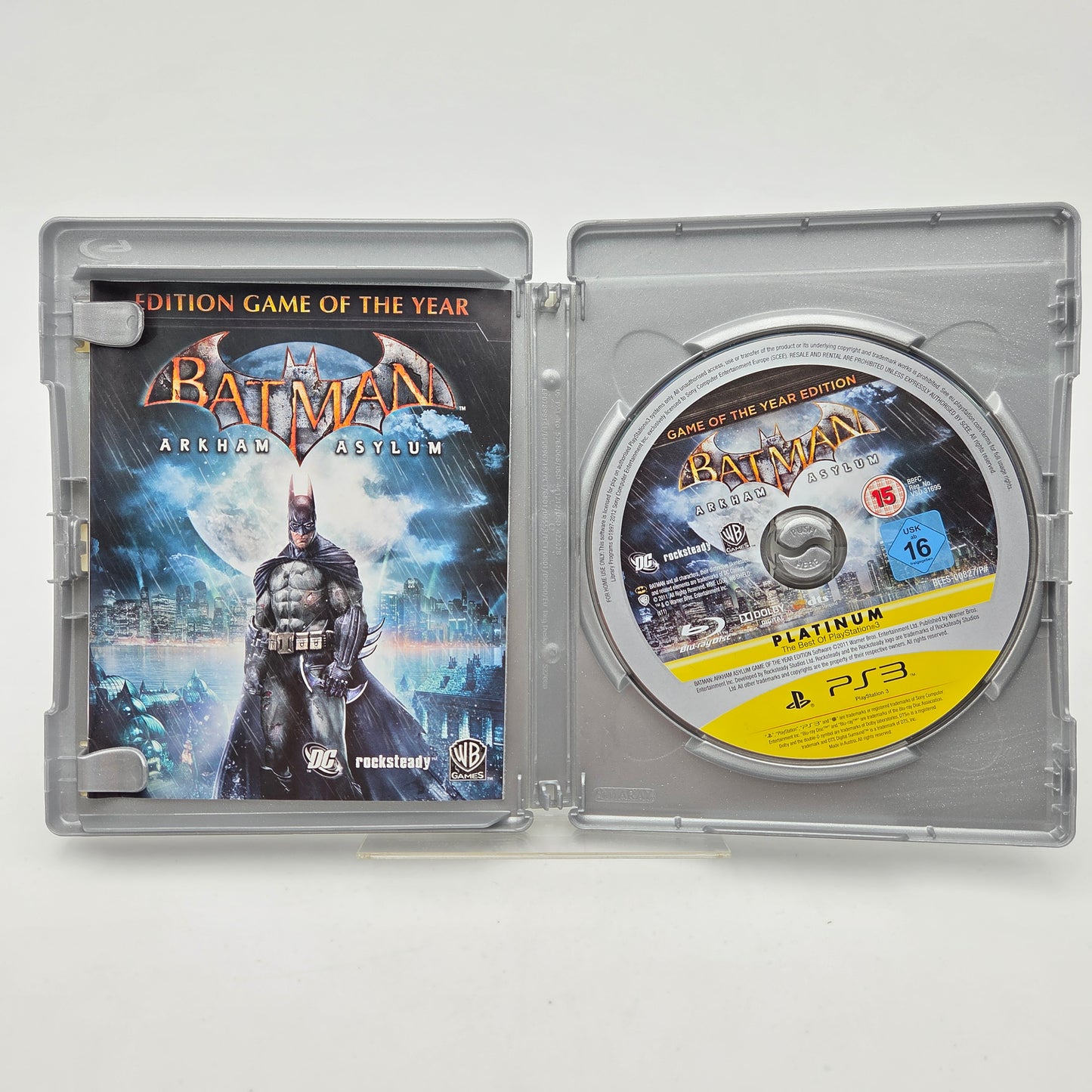 BATMAN ARKHAM ASYLUM GAME OF THE YEAR EDITION - PLAYSTATION 3