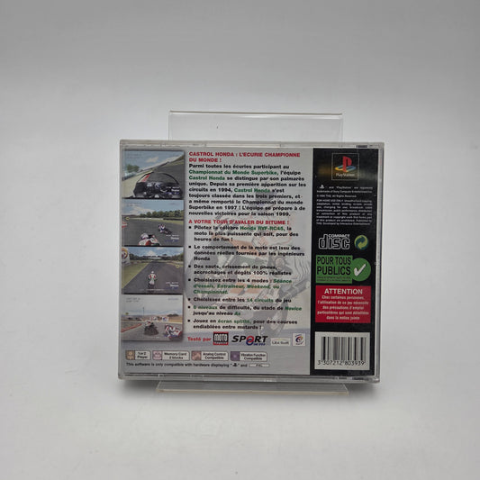 CASTROL HONDA SUPERBIKE RACING - PLAYSTATION 1