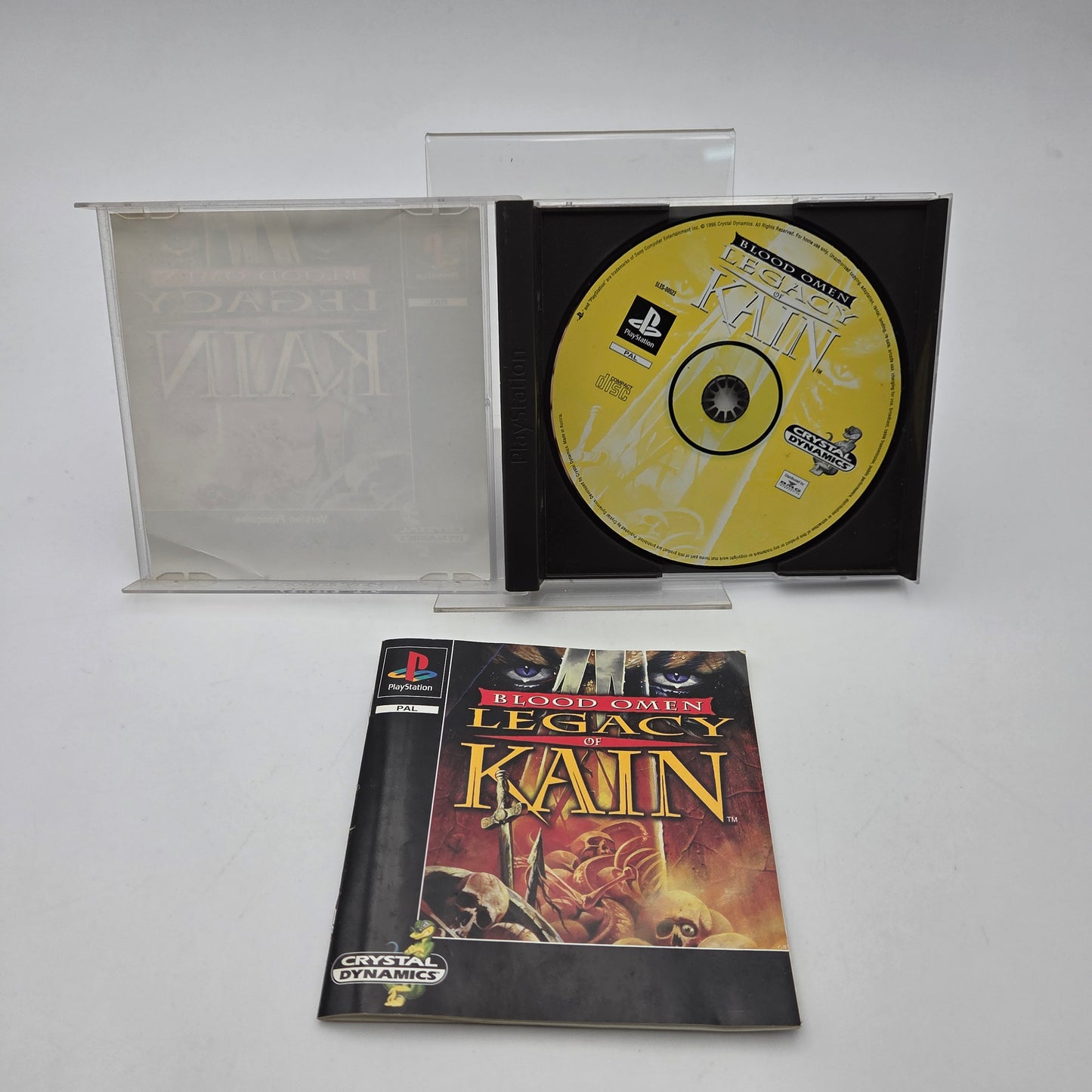BLOOD OMEN LEGACY OF KAIN - PLAYSTATION 1 - SANS NOTICE