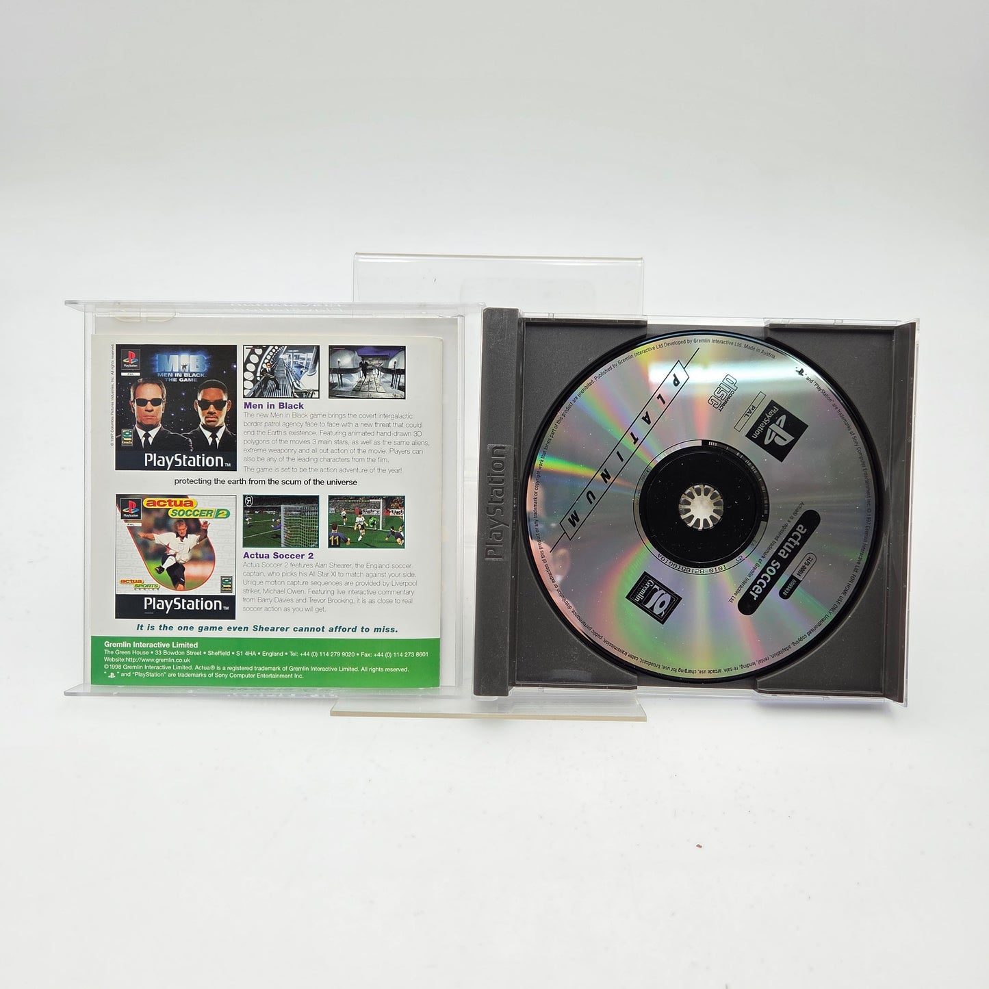 ACTUA SOCCER - PLAYSTATION 1