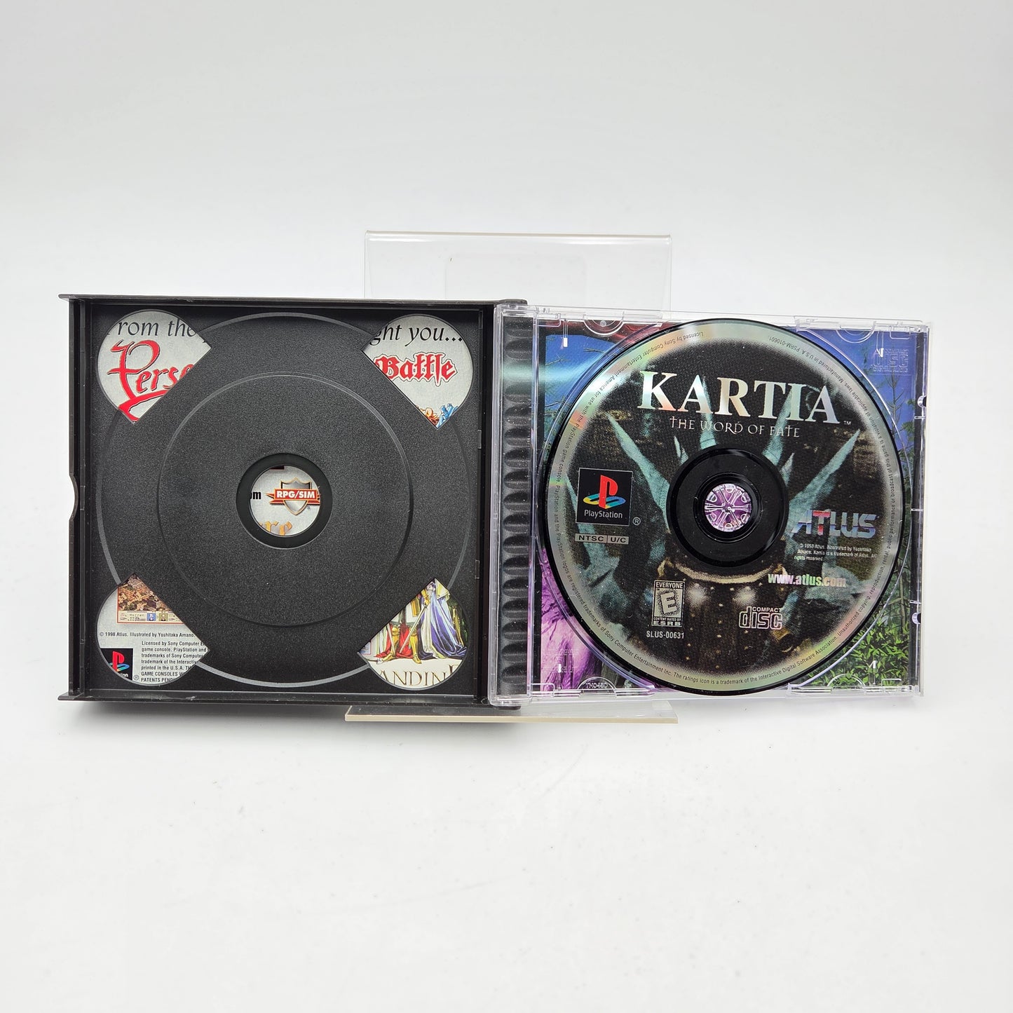 KARTIA THE WORD OF FATE - PLAYSTATION 1 US