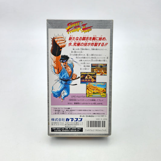 STREET FIGHTER II TURBO - SUPER FAMICOM