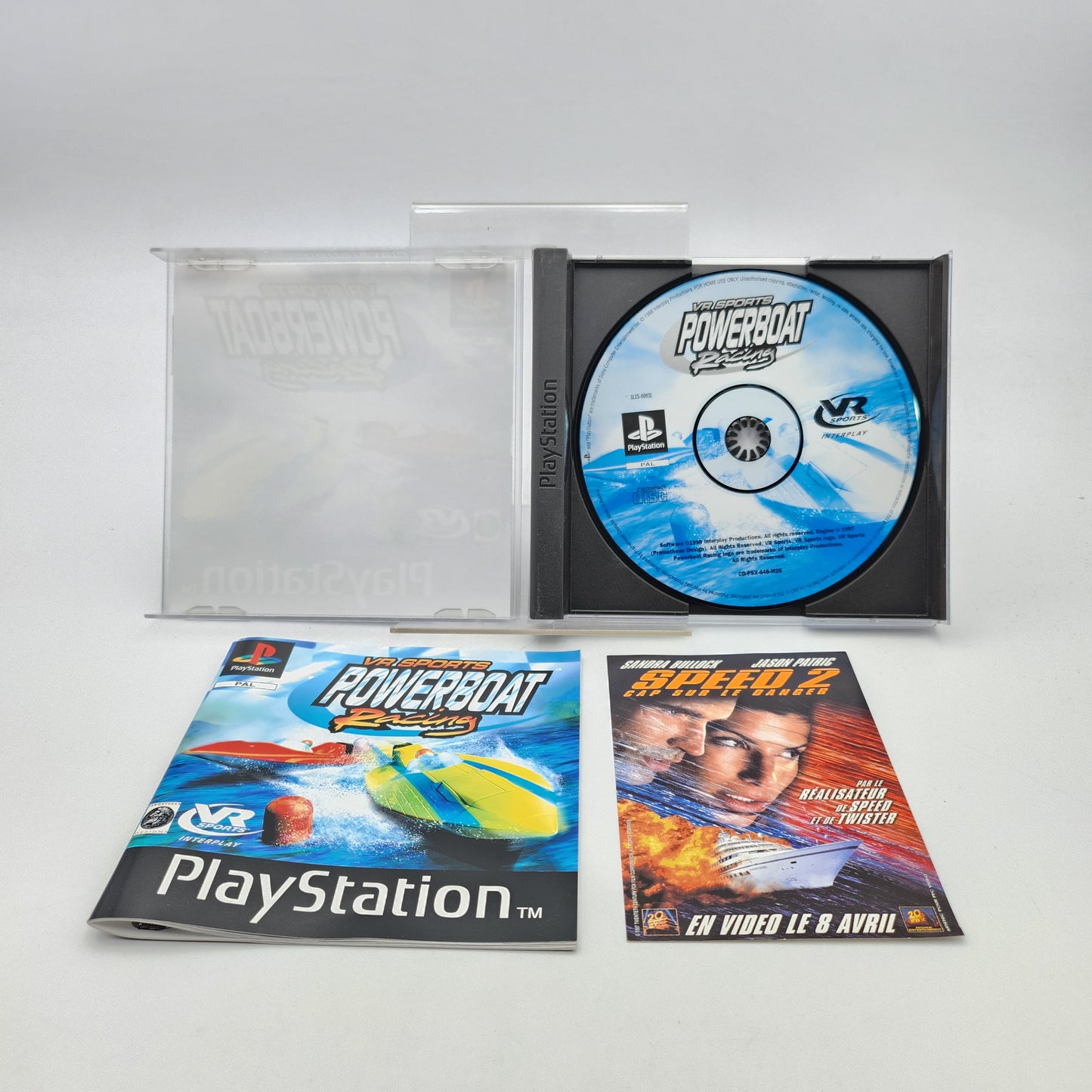 VR SPORTS POWERBOAT RACING - PLAYSTATION 1