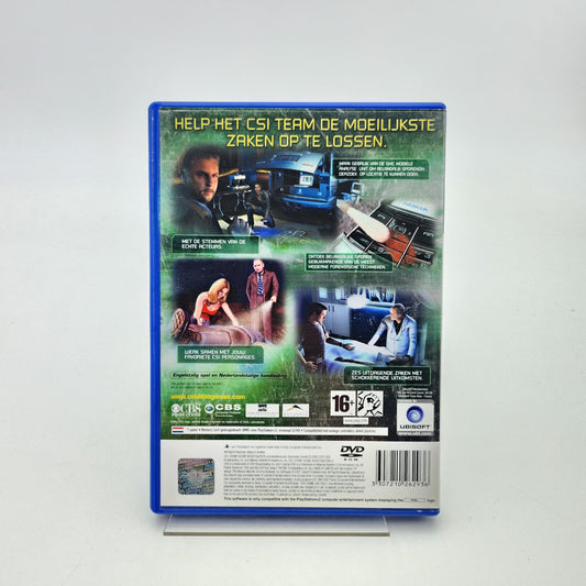 CSI: CRIME SCENE INVESTIGATION 3 DIMENSIONS OF MURDER - PLAYSTATION 2