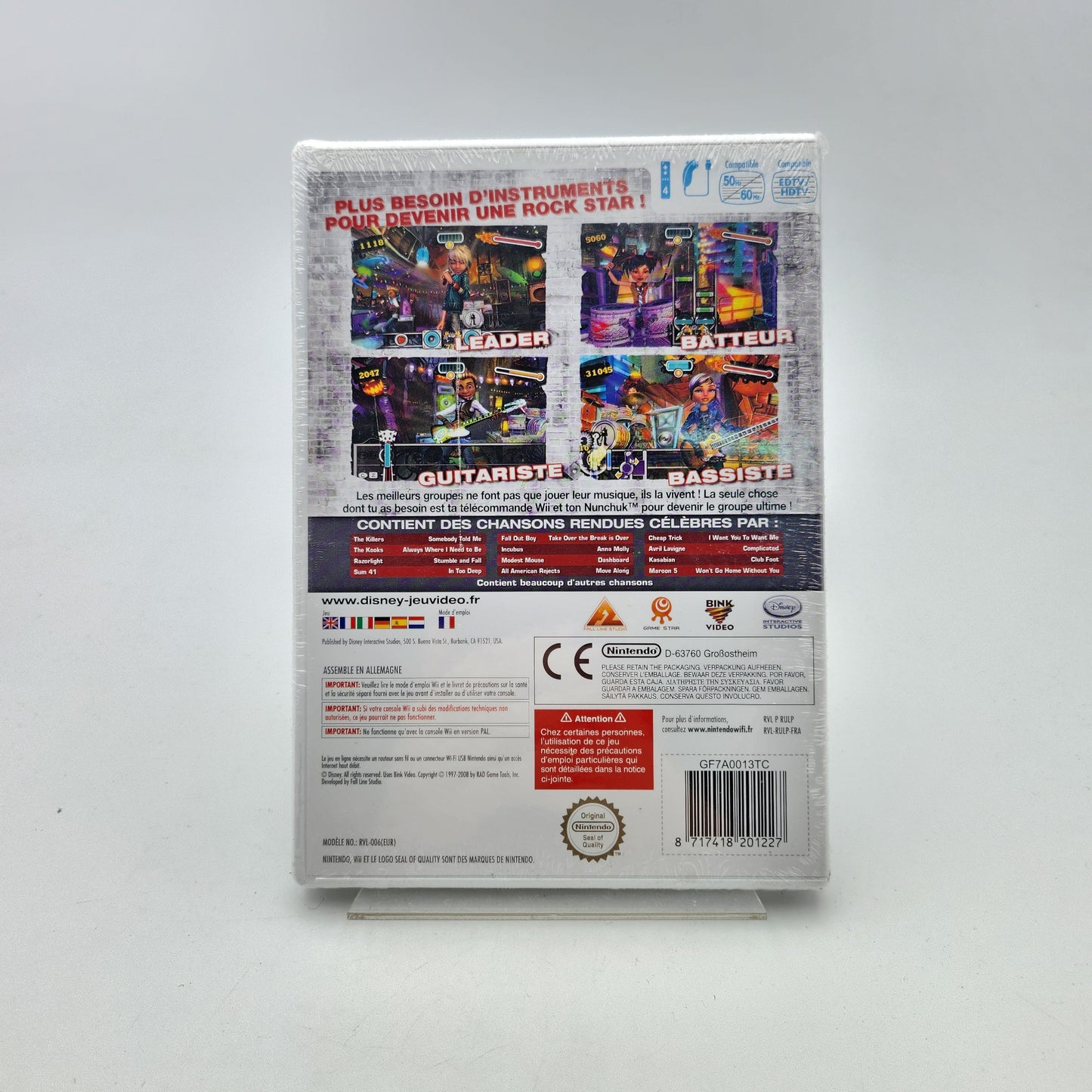 ULTIMATE BAND (NEUF) - WII