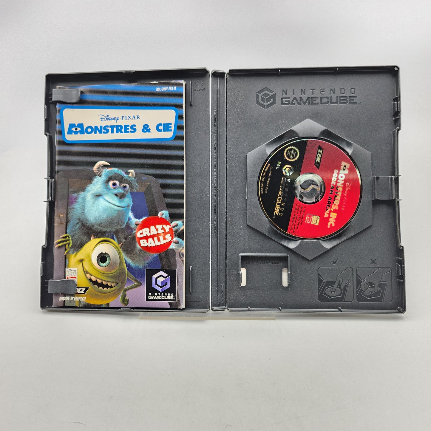 DISNEY PIXAR MONSTRES & CIE CRAZY BALLS - GAMECUBE
