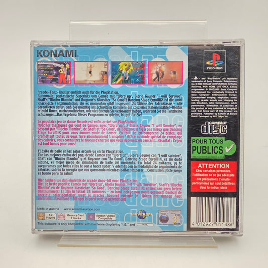 DANCING STAGE EUROMIX - PLAYSTATION 1