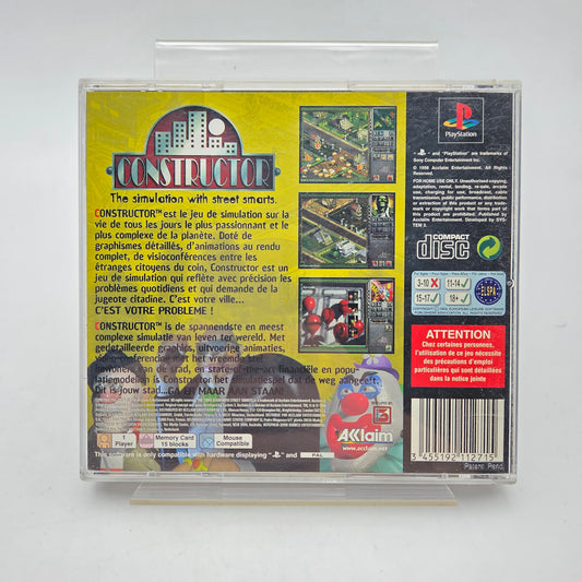 CONSTRUCTOR - PLAYSTATION 1
