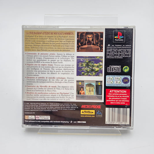 CIVILIZATION II - PLAYSTATION 1