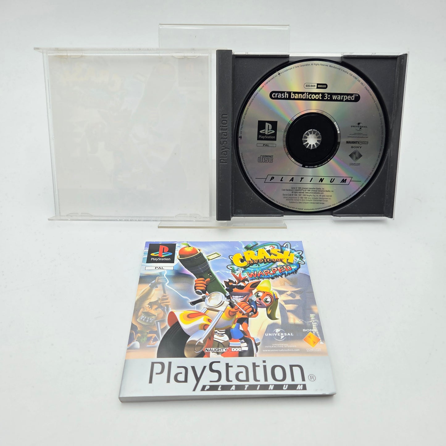 CRASH BANDICOOT 3 WARPED - PLAYSTATION 1