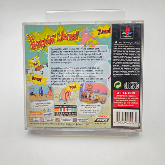 SPONGEBOB SUPERSPONGE - PLAYSTATION 1