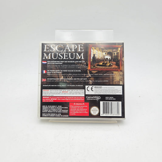 ESCAPE MUSEUM - NINTENDO DS