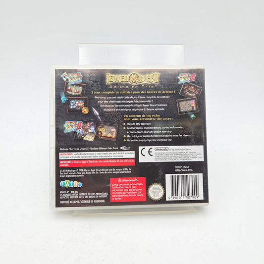 JEWEL QUEST SOLITAIRE TRIO - NINTENDO DS