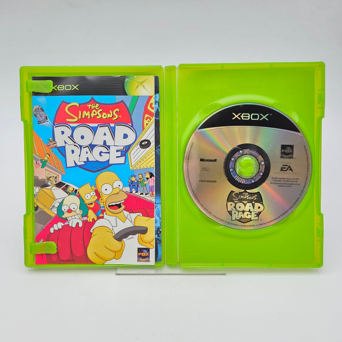 THE SIMPSONS ROAD RAGE - XBOX