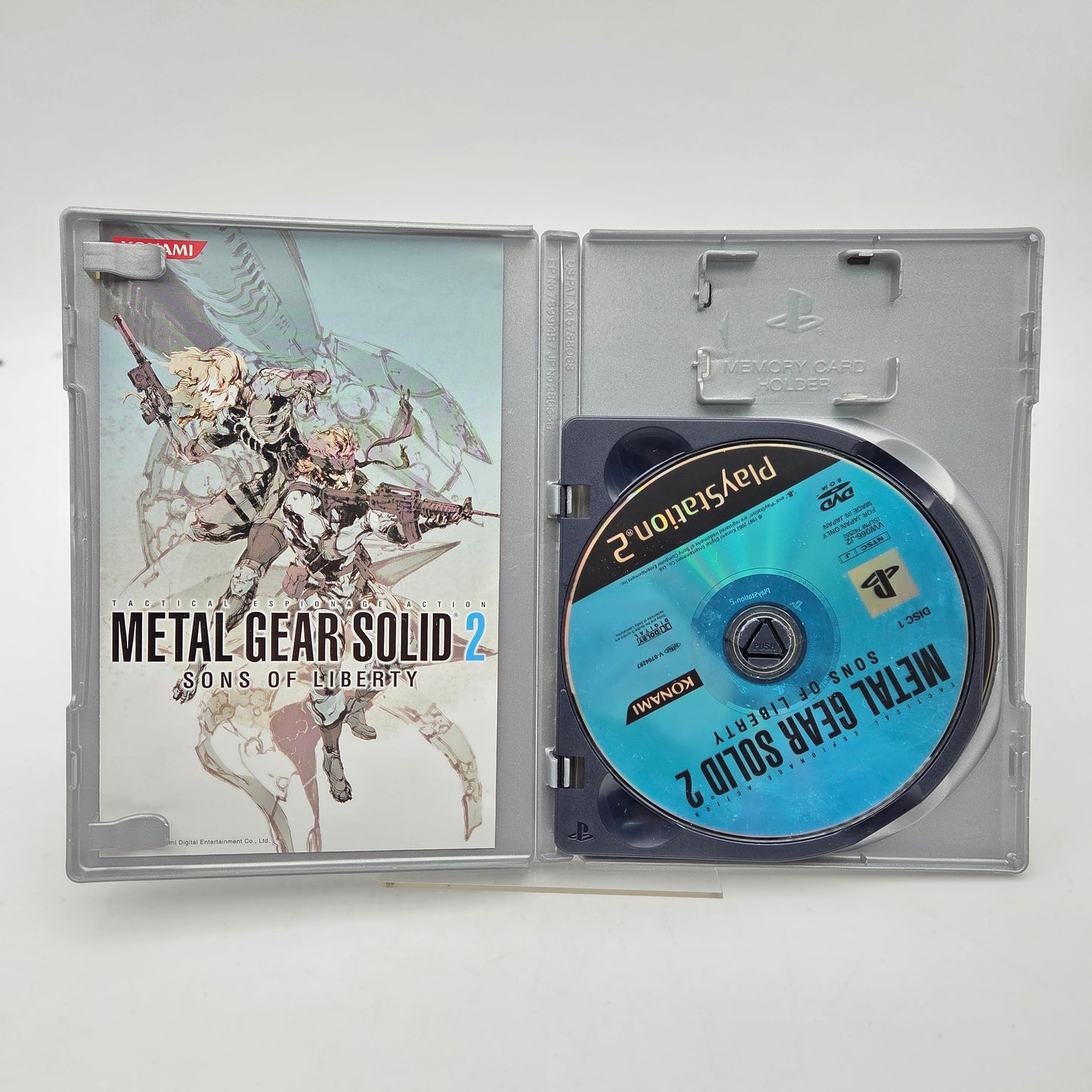 METAL GEAR SOLID 2 SONS OF LIBERTY - PLAYSTATION 2 JAP