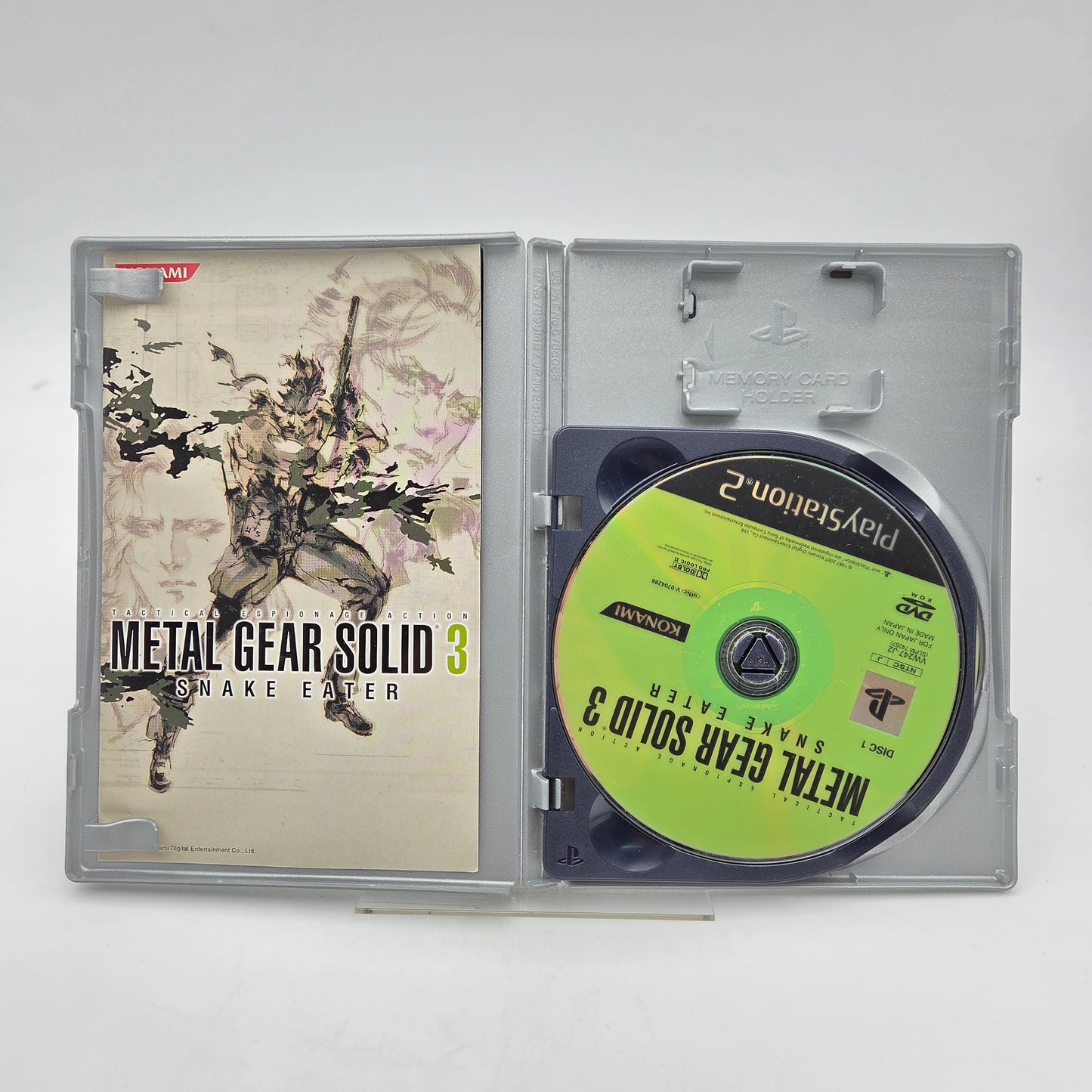 METAL GEAR SOLID 3 SNAKE EATER - PLAYSTATION 2 JAP