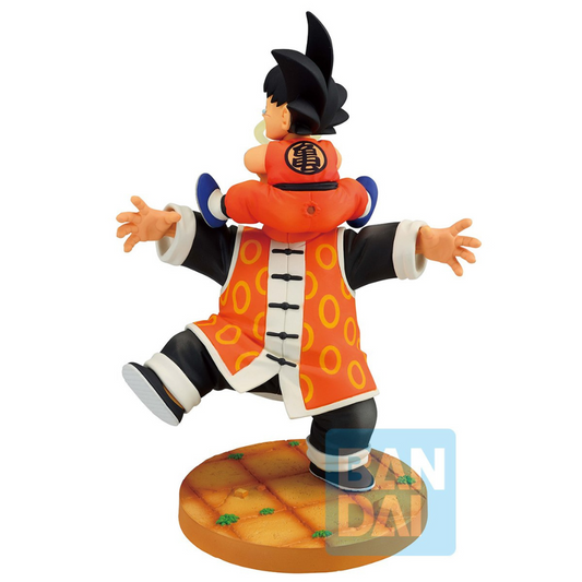 DRAGON BALL - Son Goku & Son Gohan - Figurine Dragon History II 16cm