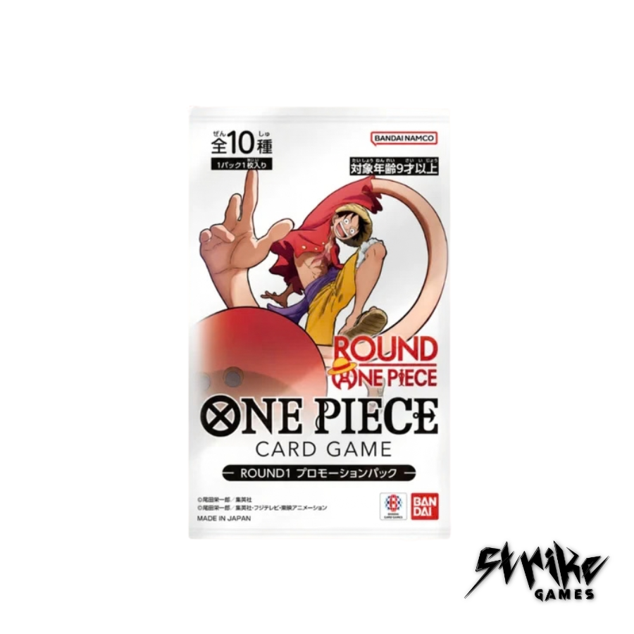 ONE PIECE x ROUND ONE - BOOSTER PROMOTIONNEL - JAPONAIS