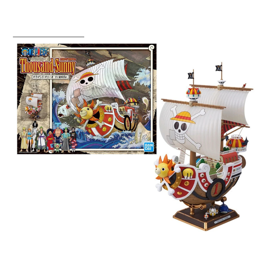 ONE PIECE - Thousand Sunny Land of Wanokuni Ver. - Model Kit 30cm