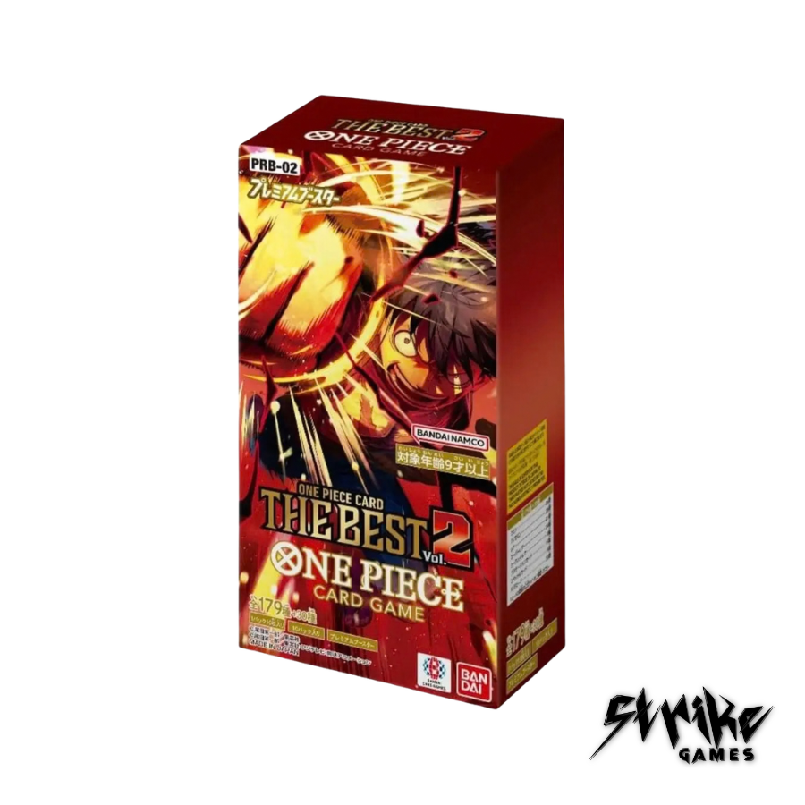 ONE PIECE PRB-02 THE BEST VOL. 2 - DISPLAY (10 BOOSTER) - JAPONAIS