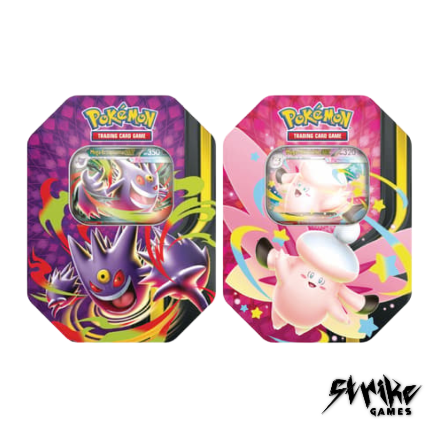 Pokémon - Boîtes Méga Clair de Lune Méga-Ectoplasma-ex ou Méga-Mélodelfe-ex (1x boîte aléatoire) | FR