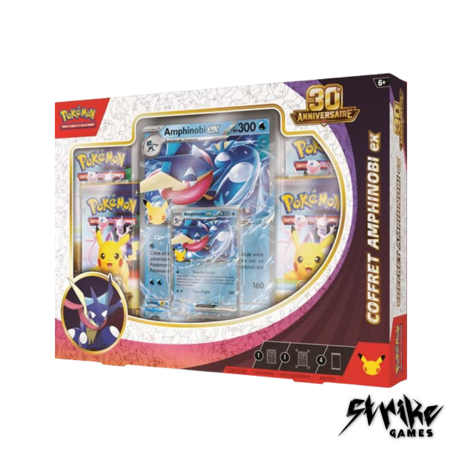 Pokémon ME 5.5 - 30e Anniversaire - Coffret Amphinobi-ex | FR