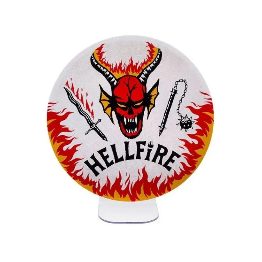 STRANGER THINGS - Hellfire Club Logo - Lampe 20cm