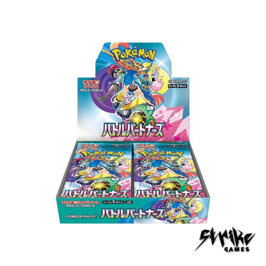 POKÉMON SV9 BATTLE PARTNERS - DISPLAY (30 BOOSTER) - JAPONAIS
