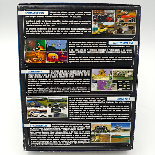 5 PACK CARMAGEDON - EARTHWORM JIM - PC BIG BOX - Strike Games