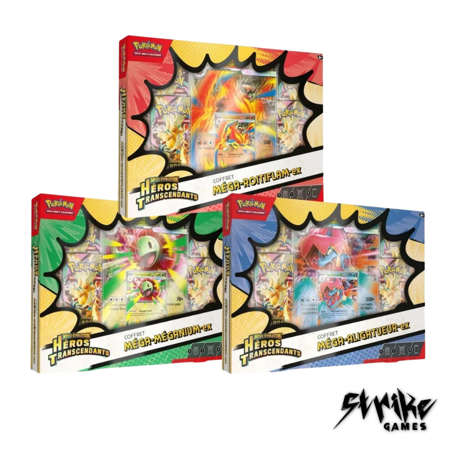 Pokémon ME 2.5 - Héros Transcendants - Coffret Ex (4 bst) | FR