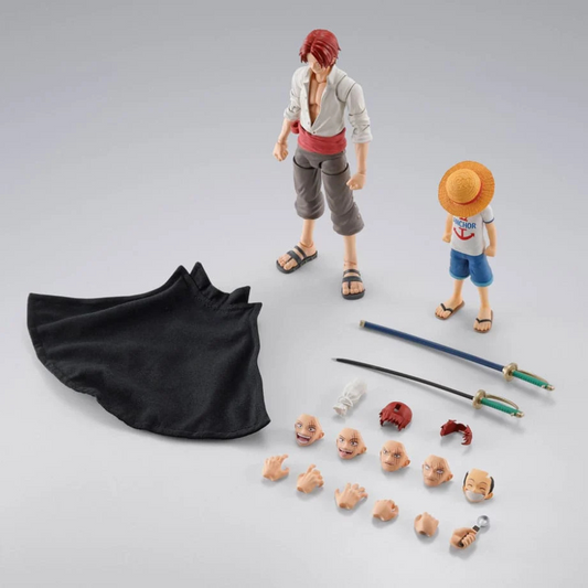 ONE PIECE - Shanks & Luffy (Enfant) - Pack 2 Figurine S.H. Figuarts