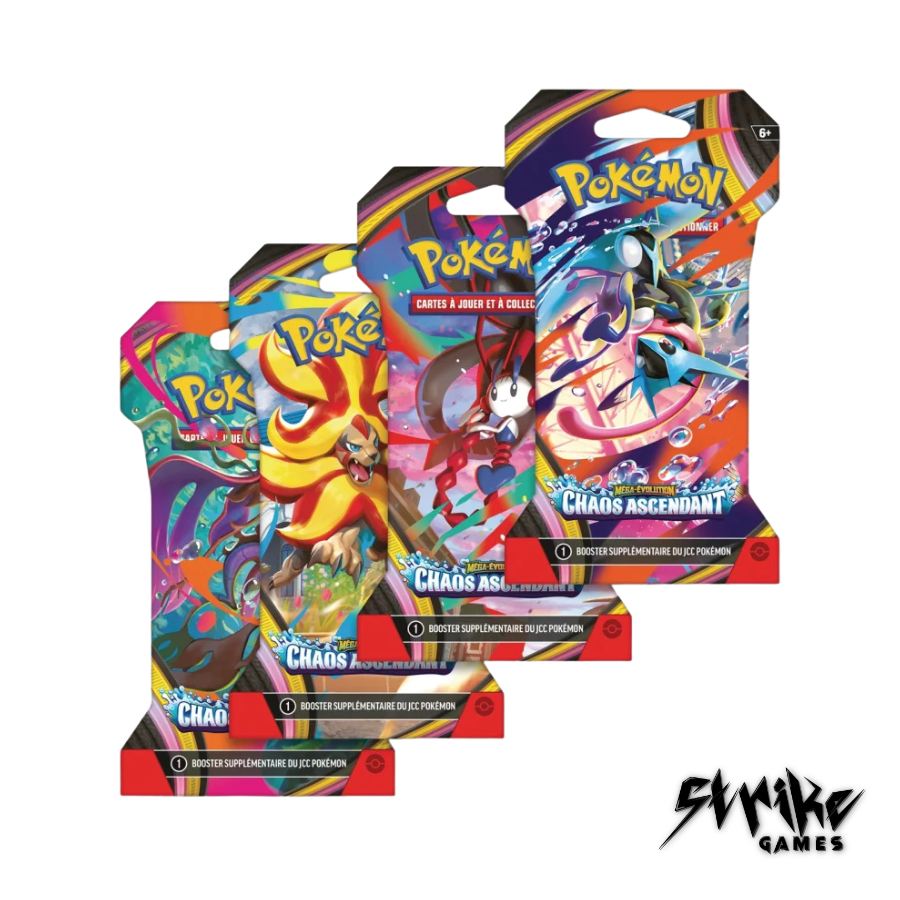 Pokémon ME 4 - Chaos Ascendant - Booster Blister unitaire | FR