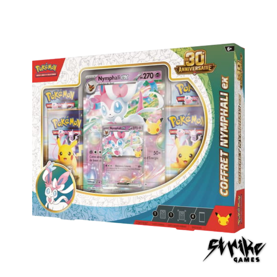 Pokémon ME 5.5 - 30e Anniversaire - Coffret Nymphali-ex | FR