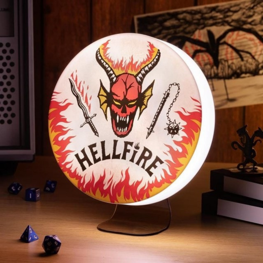 STRANGER THINGS - Hellfire Club Logo - Lampe 20cm