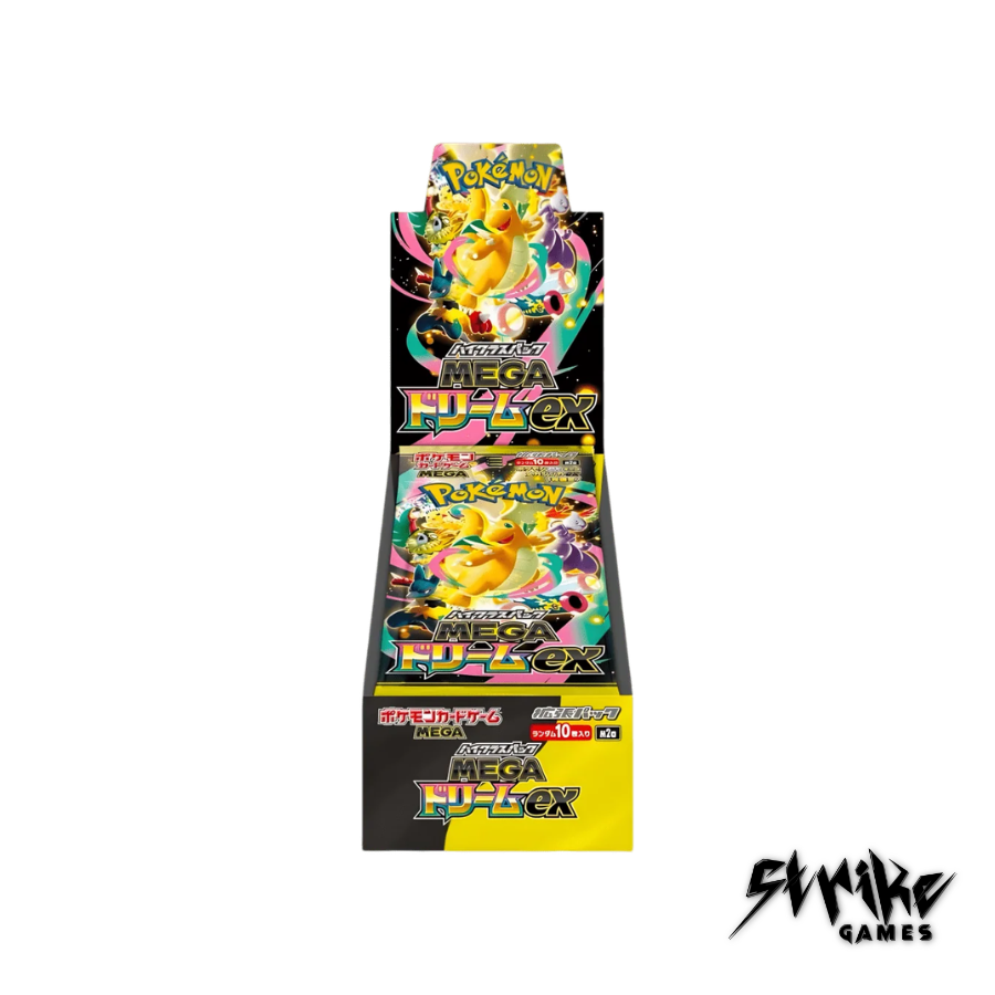 POKÉMON M2A MEGA DREAM EX - DISPLAY (10 BOOSTER) - JAPONAIS