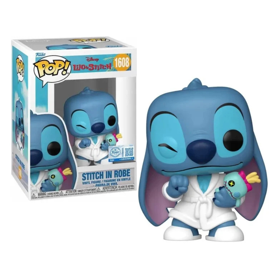 LILO & STITCH - POP Disney N° 1608 - Stitch en robe de chambre