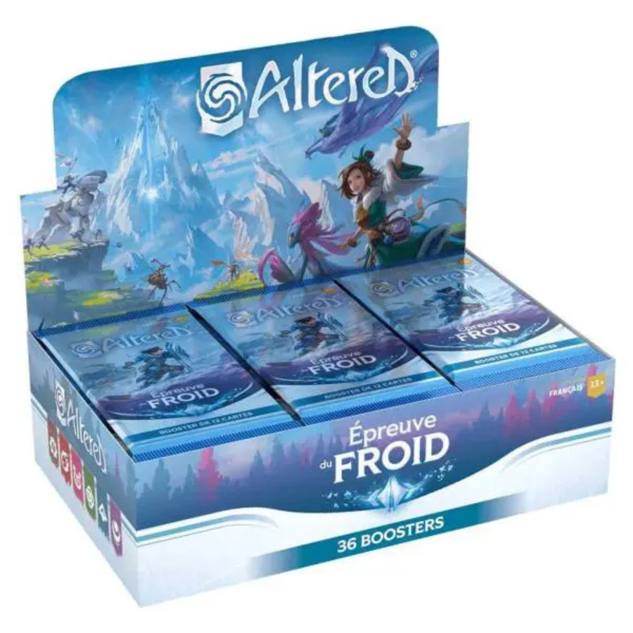Altered JCC - Display de Packs de booster L'Épreuve du Froid (Display x36) - FR