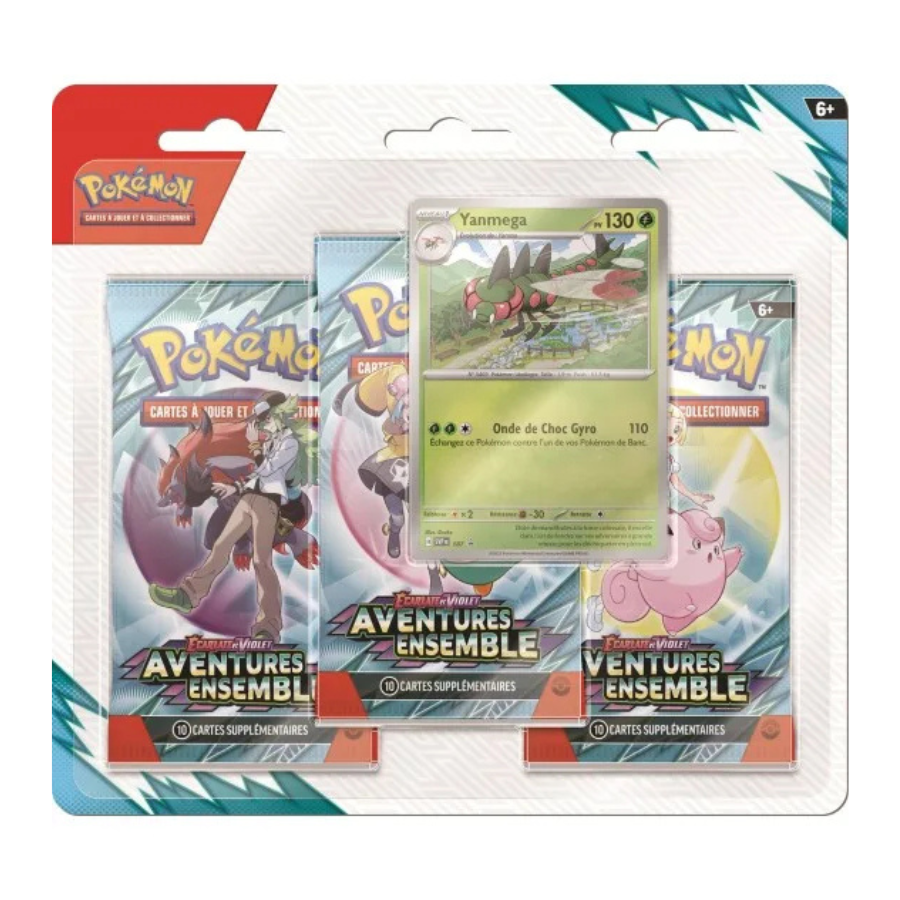 Pokémon EV 9 - Aventures Ensemble - Tripack | FR