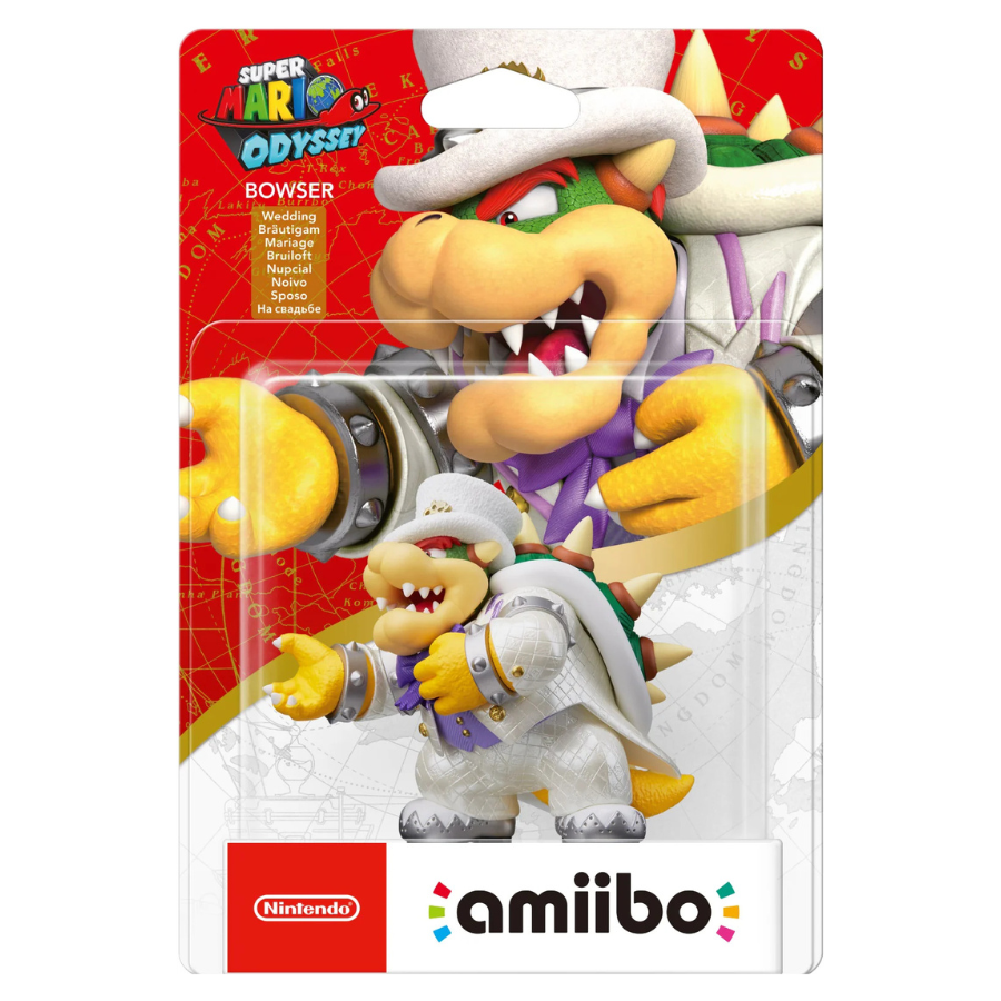 Amiibo Wedding Bowser - Super Mario Odyssey Collection