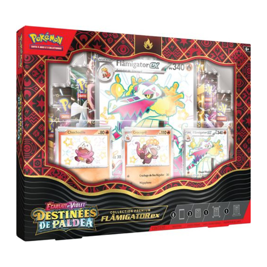 Pokémon - Collection Premium Flamigator EX