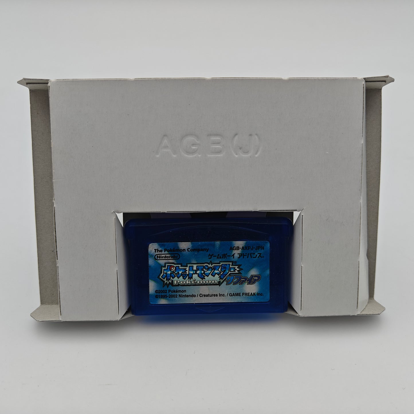 Pokémon Version Saphir - Gameboy Advance JAP