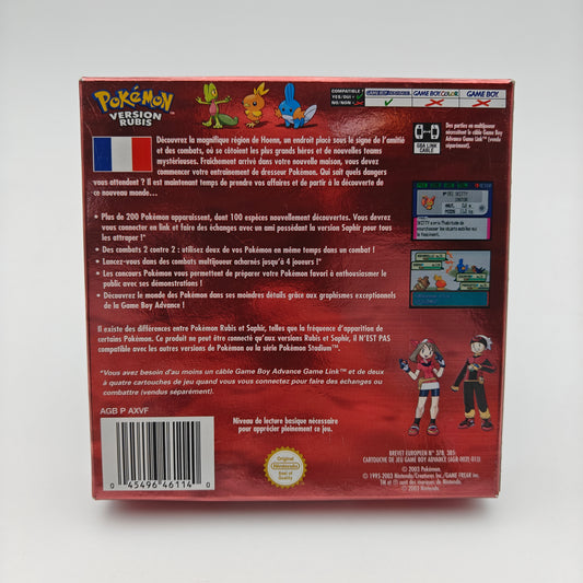 Pokémon Version Rubis - Gameboy Advance