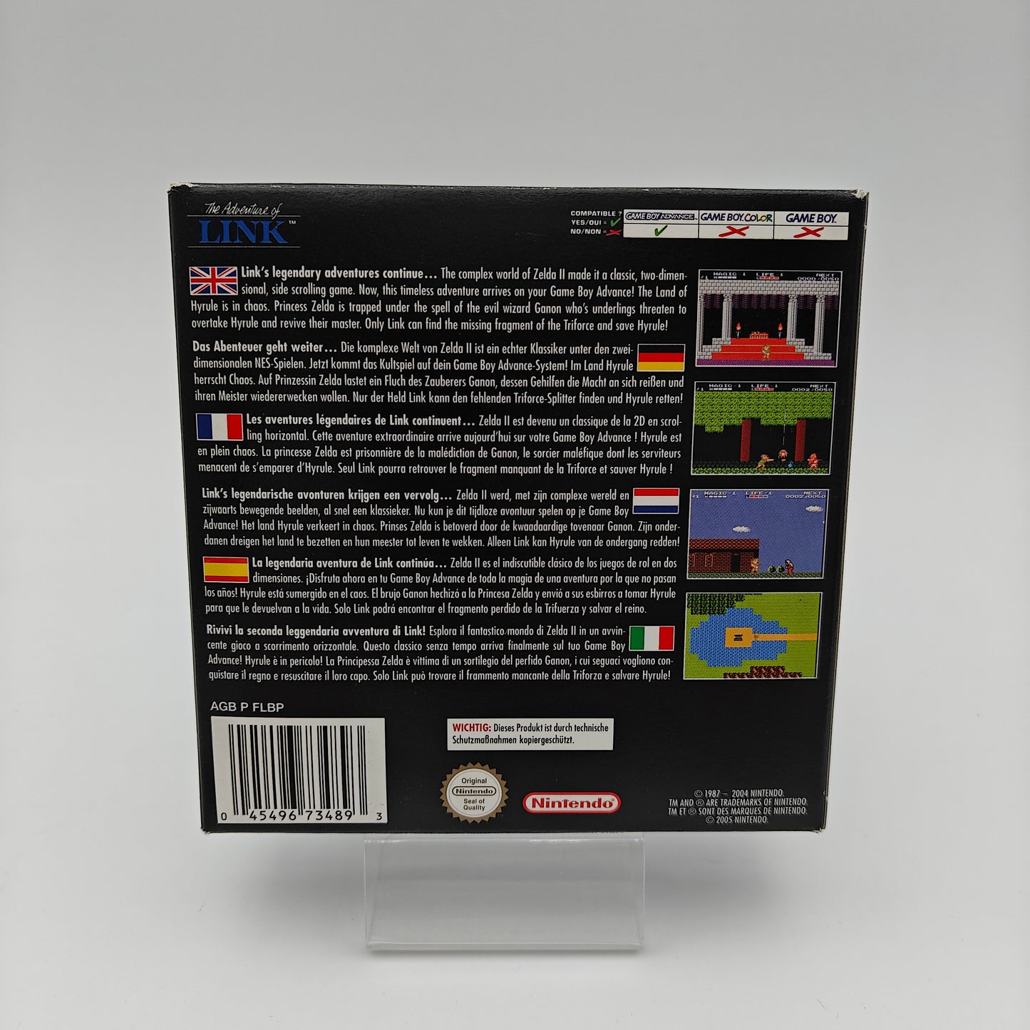 The Adventure of Link - NES Classics - Gameboy Advance