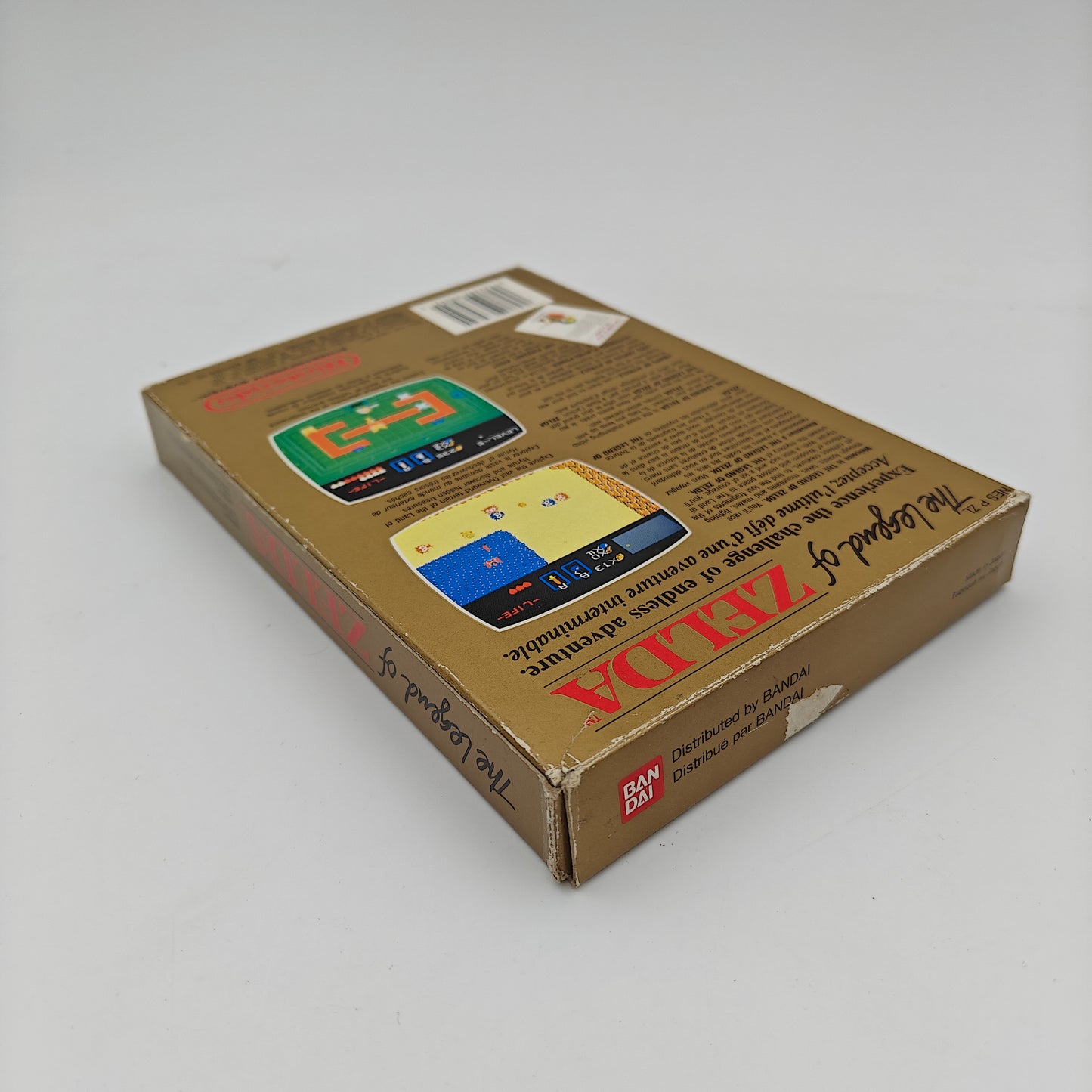 The legend of Zelda - Nintendo Entertainment System