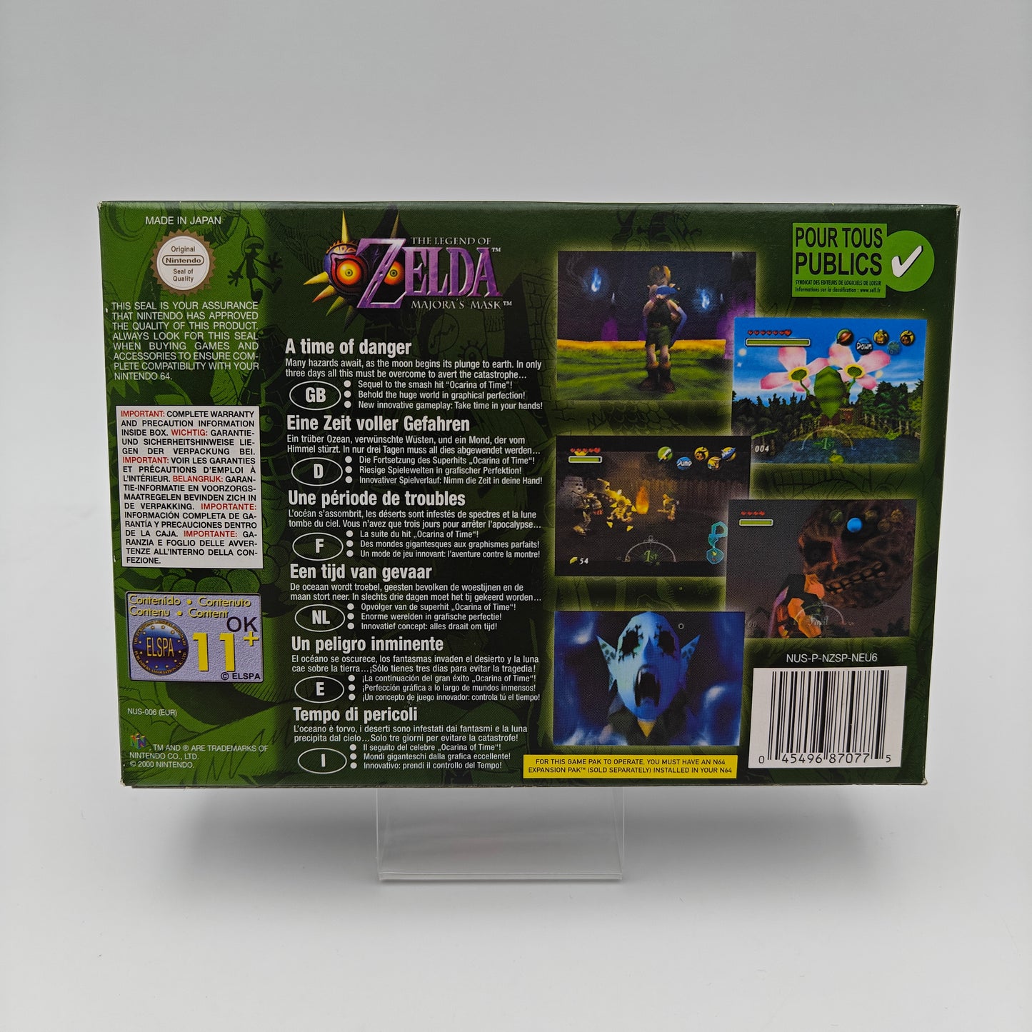 The legend of Zelda - Majora's Mask - Nintendo 64