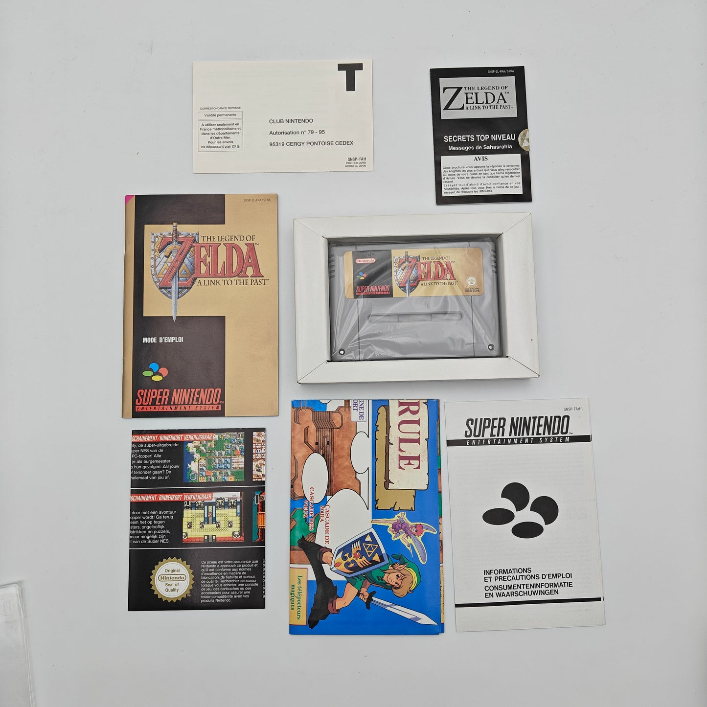 The legend of Zelda - A Link to the Past - Super Nintendo