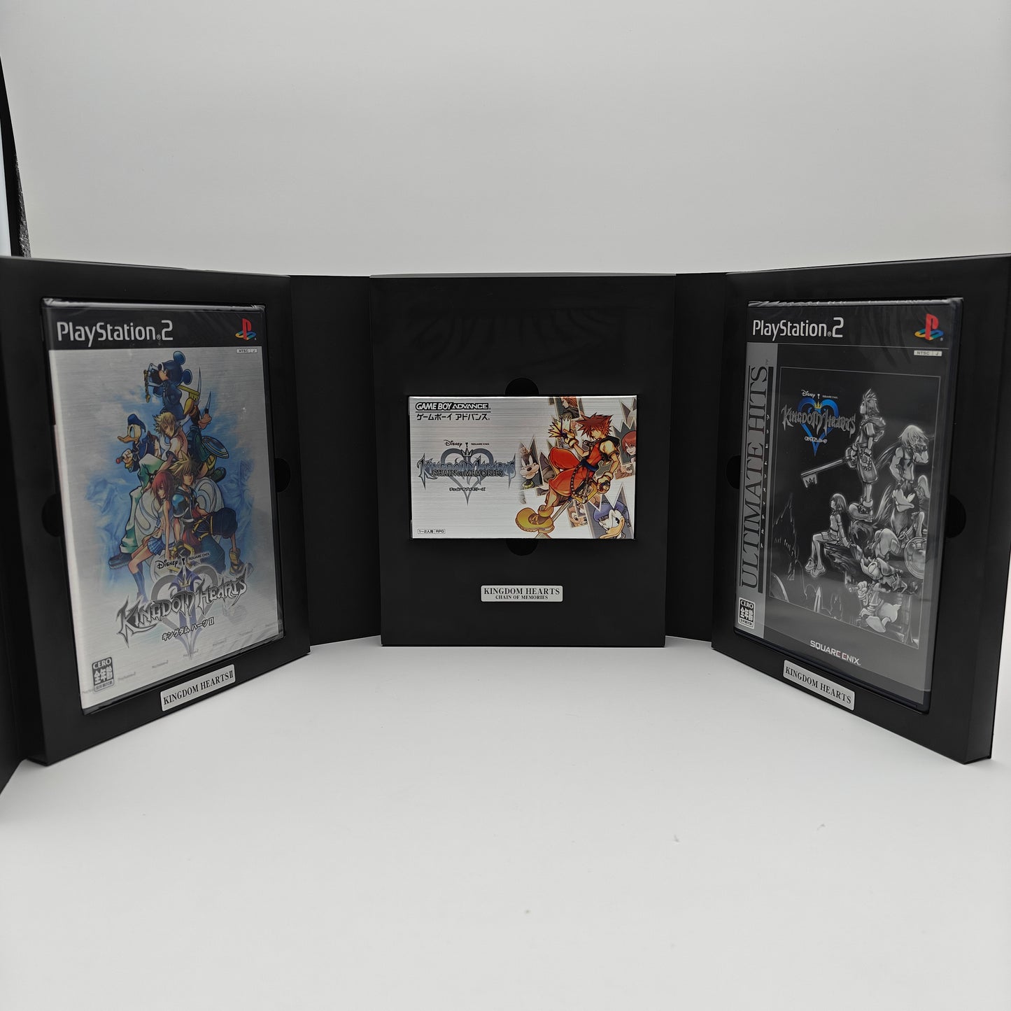 KINGDOM HEARTS TRINITY MASTER PIECES - Playstation 2 & Gameboy Advance JAP