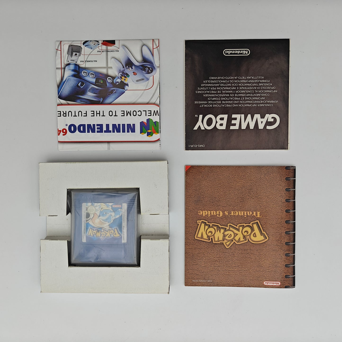 Pokémon Version Bleu - Gameboy