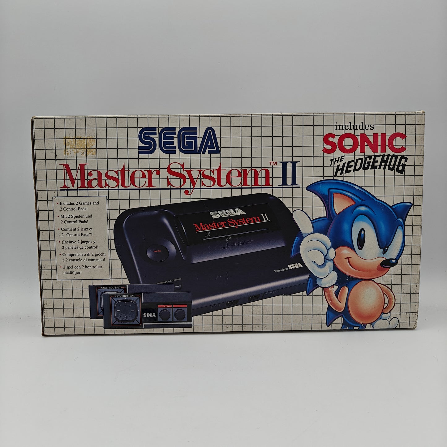 Sega Master System 2 - Sonic The Hedgehog