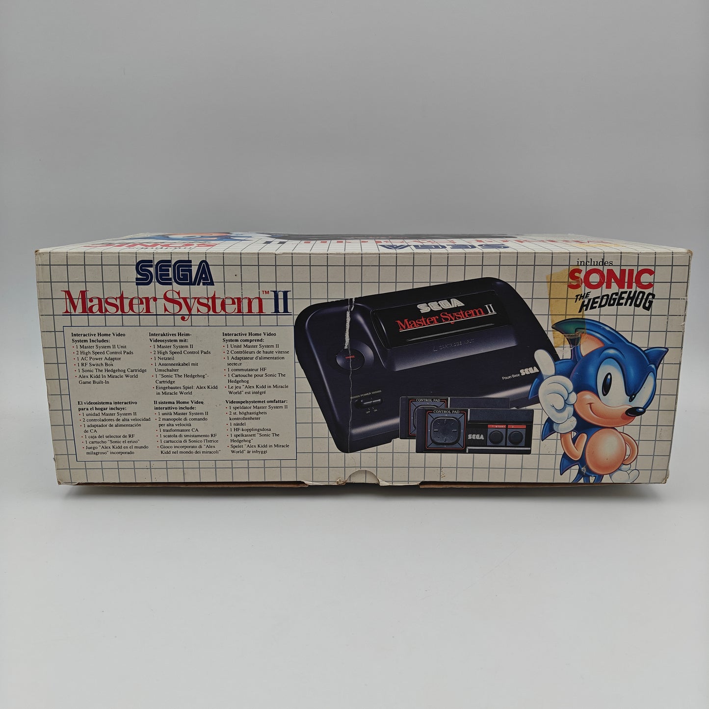 Sega Master System 2 - Sonic The Hedgehog